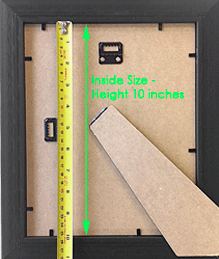 Frame sizes (A Sizes)