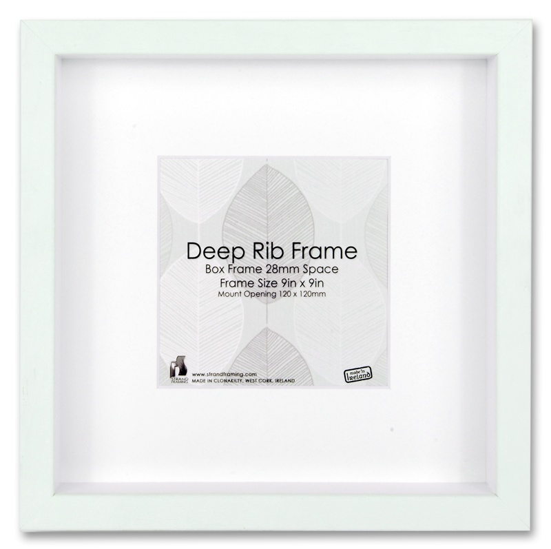 2032 Wood Box Frame Size 20 x 16 in Mount for image 16 x 12 in Window Size 395 x 295 mm Pack of 6 frames