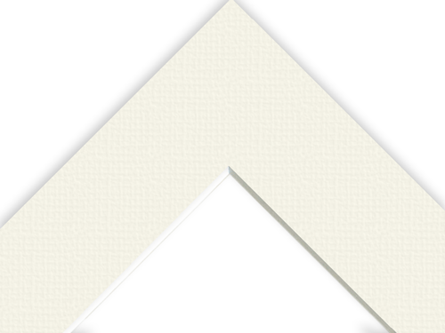 White Core Single Mounts - Frame Size 500 x 500mm - Image Size:Custom - Pack of 2