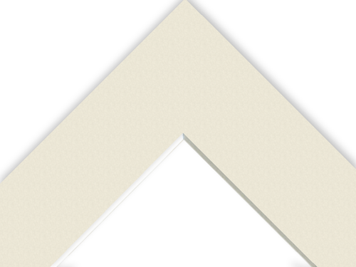 White Core Single Mounts - Frame Size 500 x 500mm - Image Size:Custom - Pack of 2