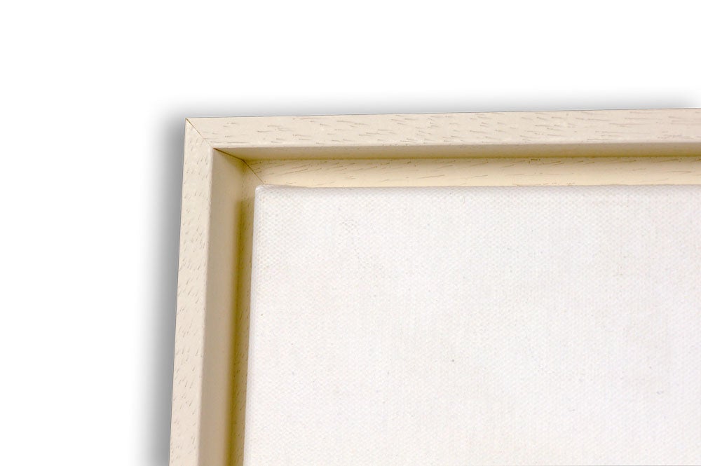 3232L Canvas Floater L Frame  - To Fit Canvas Size 16 x 12in + Fitted 380gsm 16 x 12in Standard edge canvas - (External Frame Size 436x 335mm)- Pack of 6 Frames