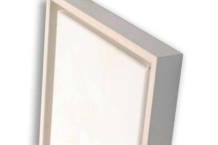 3232L Canvas Floater L Frame - To Fit Canvas Size 8 x 8in + Fitted 380gsm 8 x 8in Standard edge canvas - (External Frame Size 233 x 233mm) - Pack of 6 Frames