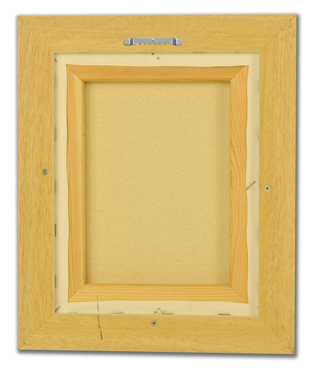 3232L Canvas Floater L Frame  - To Fit Canvas Size 16 x 12in + Fitted 380gsm 16 x 12in Standard edge canvas - (External Frame Size 436x 335mm)- Pack of 6 Frames