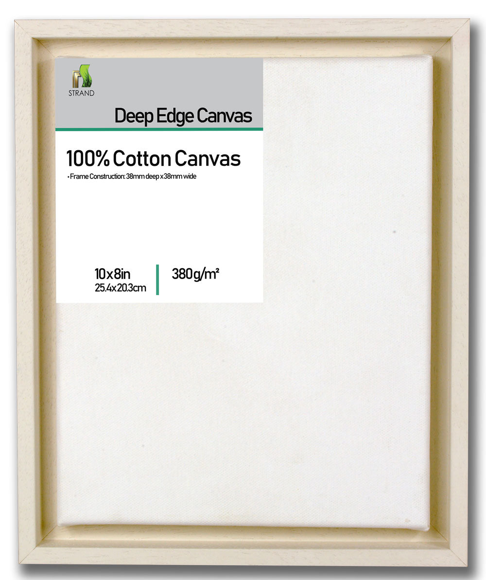 4052L Canvas Floater L Frame - FRAME ONLY - To Fit Canvas Size 16 x 8in - (Frame Only -External Frame Size 456x 253mm)- Pack of 6 Frames