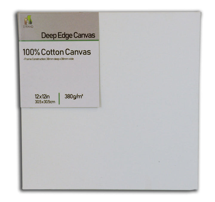 8 x 8in - Deep Edge Canvas - 3.8 x 3.8cm - Pack of 6